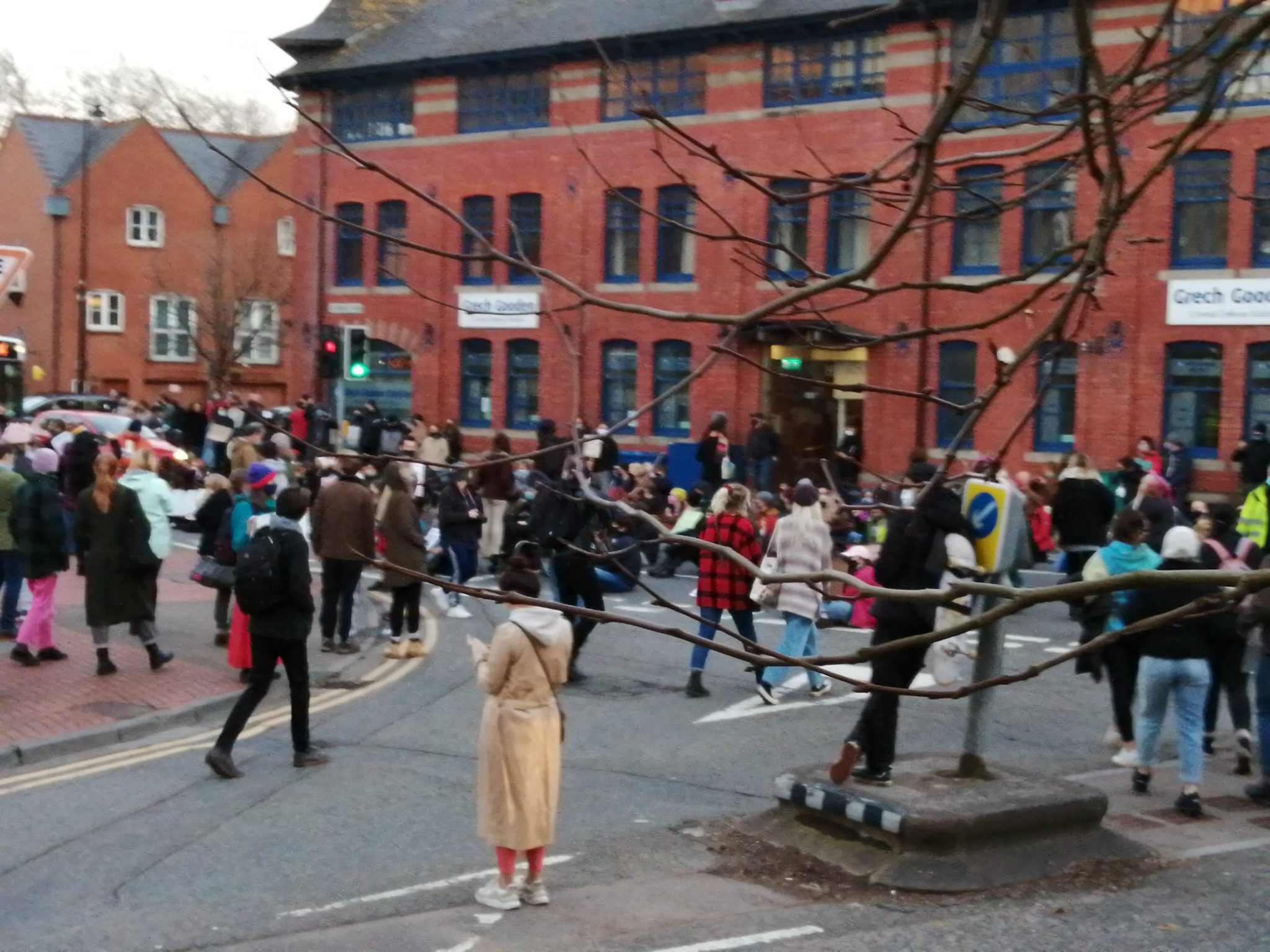 Protest Gathers In Cardiff Against Police, Crime, Sentencing And Courts ...