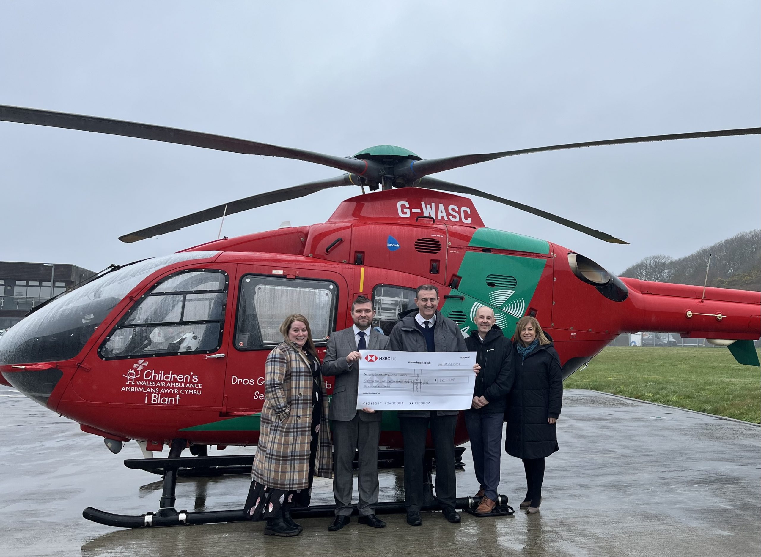 Ashmole & Co raise over £16,000 for Wales Air Ambulance - Herald.Wales