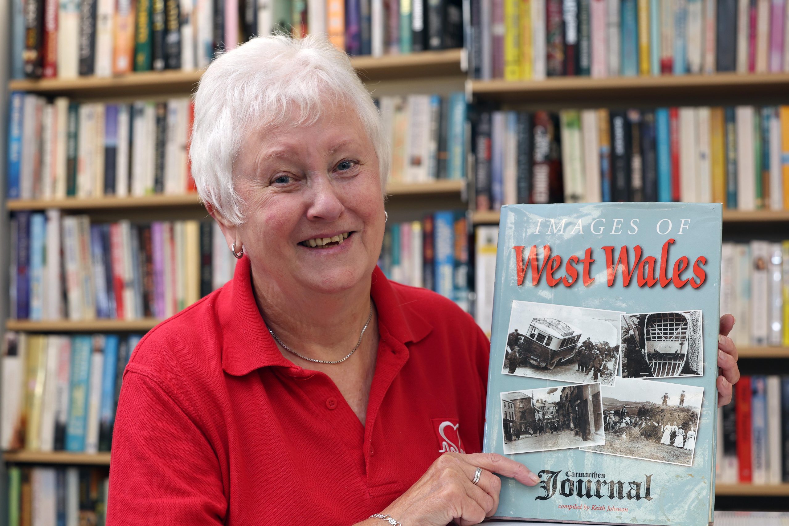 Carmarthen charity shop volunteer stumbles upon rare photo of her ...