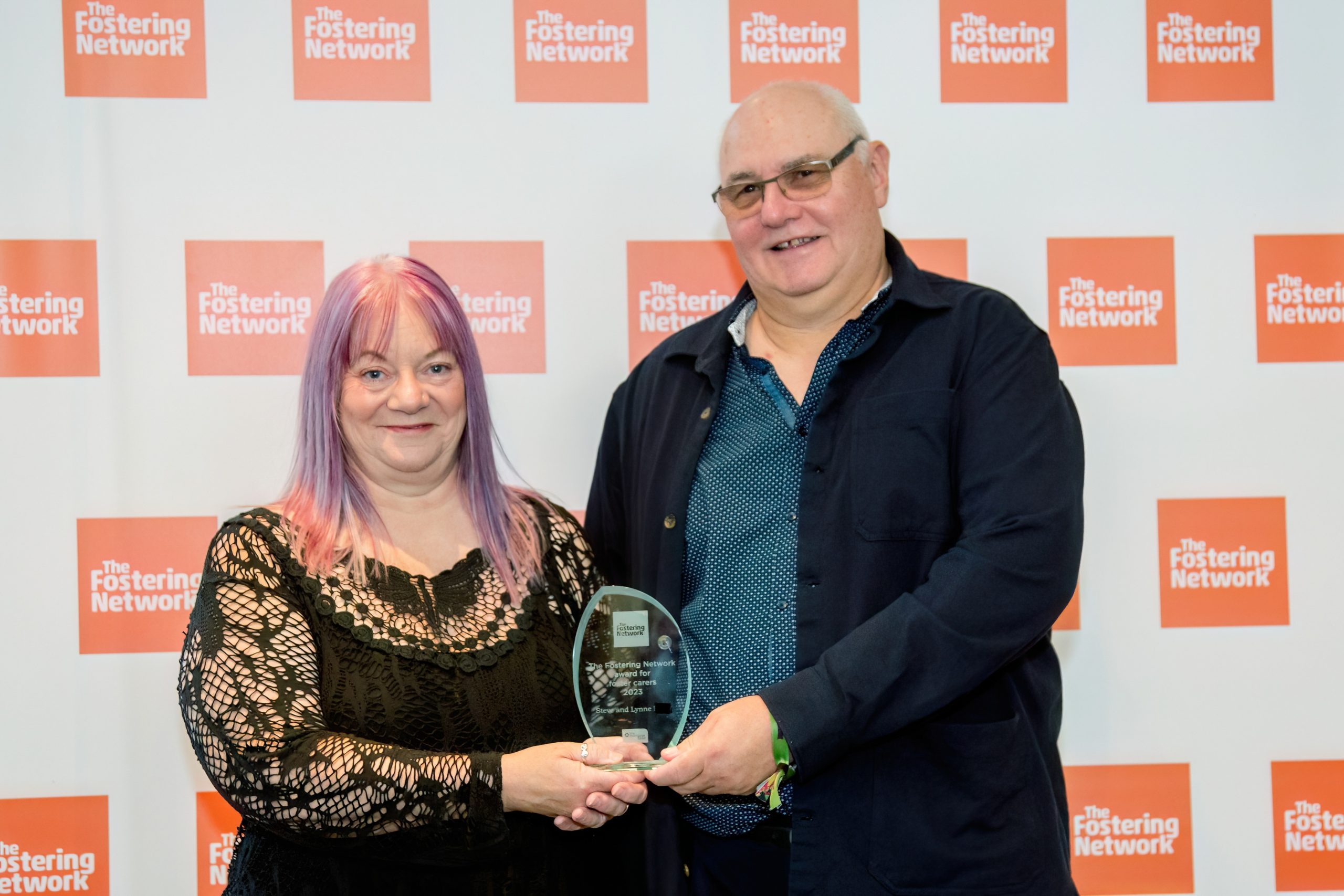 Foster carers from Conwy win prestigious Fostering Excellence Award 