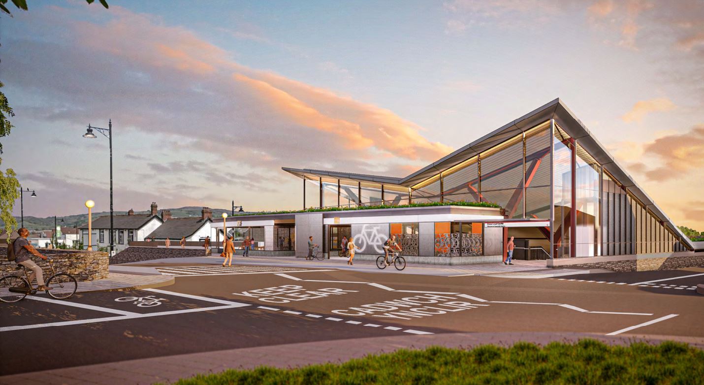 Designs for new Caerphilly bus and rail 'interchange' station unveiled ...