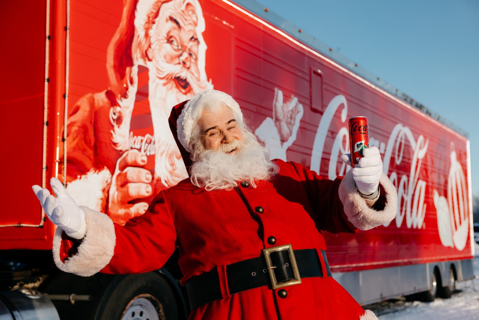 The real thing Coca Cola truck coming to Cardiff Herald.Wales