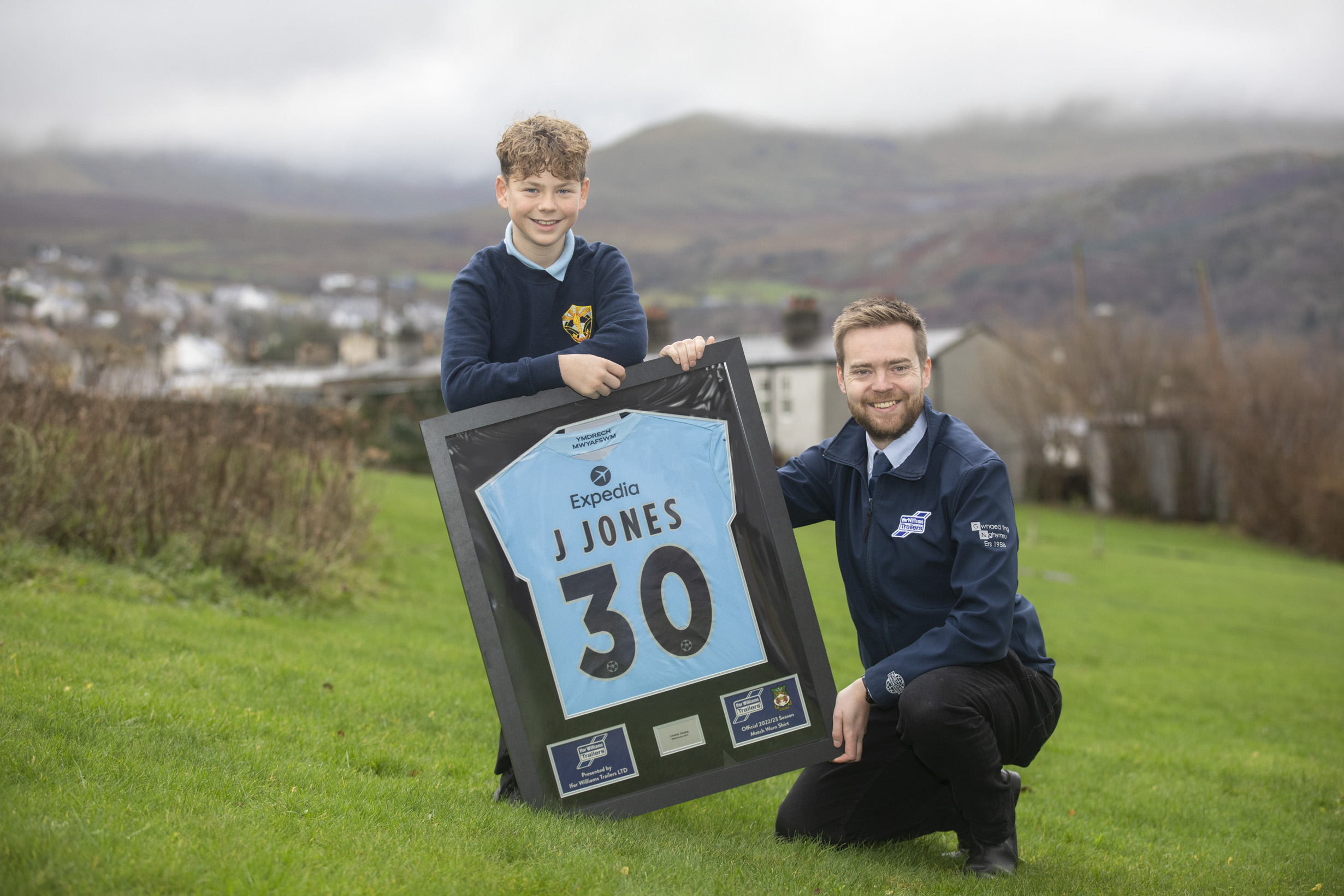 Young Goalkeeper Noah Wins Wrexham Afc Heros Shirt In Football