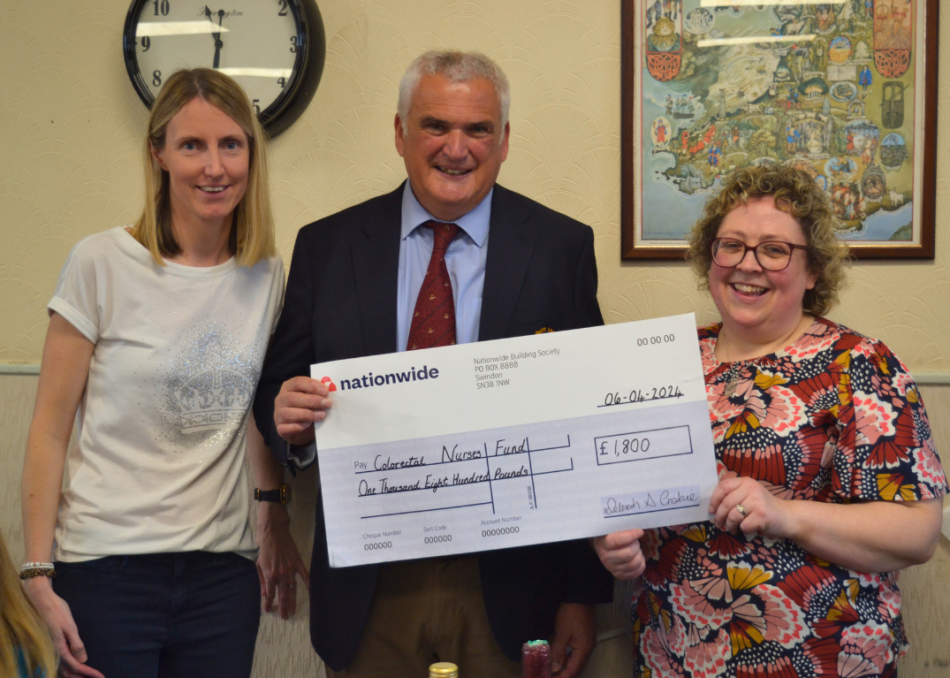 Golf club raises £1,800 for Colorectal Unit at Bronglais – Herald.Wales