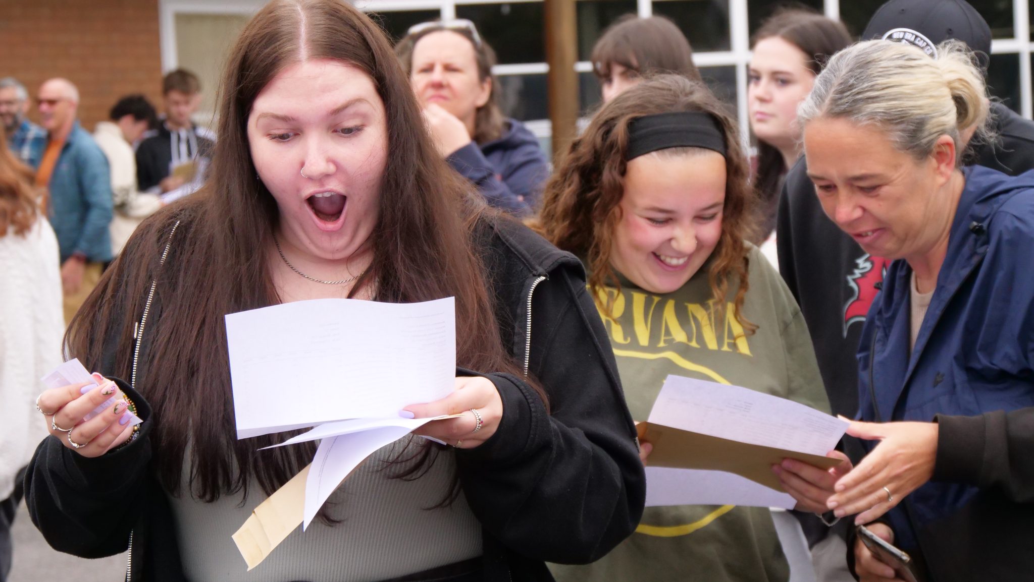 Class of 2024 celebrate ALevel results throughout Bridgend County