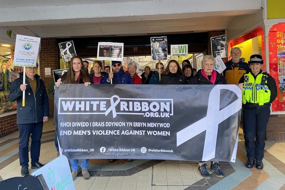 ‘We Speak Up’ this White Ribbon Day in Powys - Herald.Wales