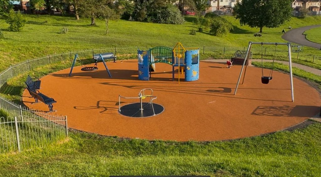 Refurbishment of Maesteg Welfare Park play area officially complete ...