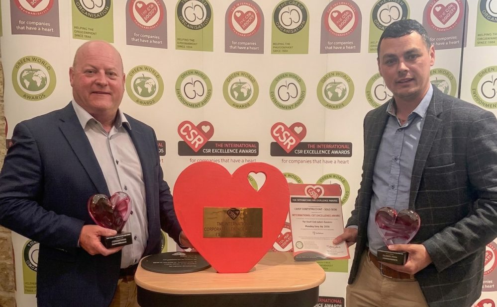 Gavin Griffiths Group’s soil remediation services awarded with Gold International CSR Excellence accolade