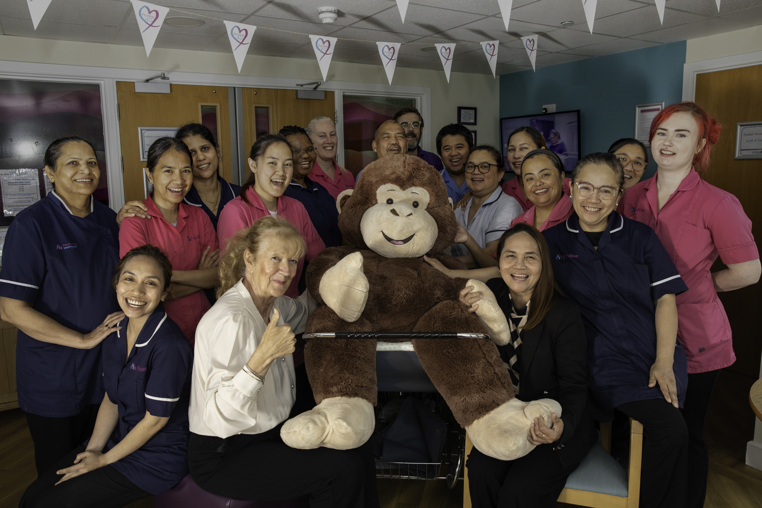 Meet Mickey the Monkey – the giant raffle prize helping a baby boy’s fight for survival